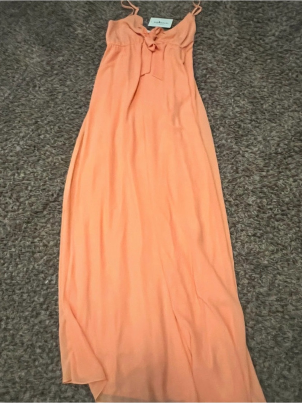 Elegant White Spaghetti Strap Slip Dress